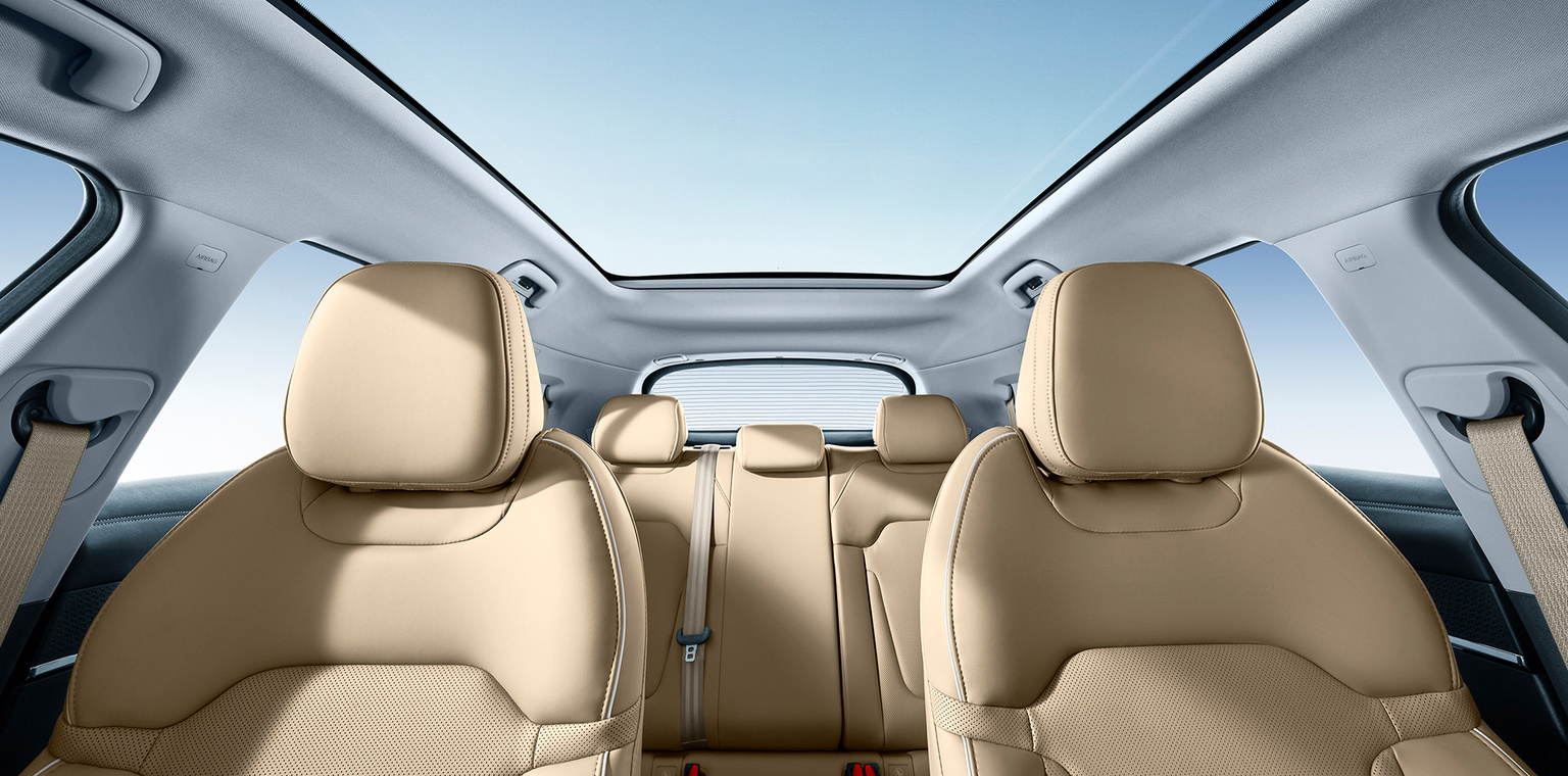 GAC GS4 Max interior and panoramic canopy